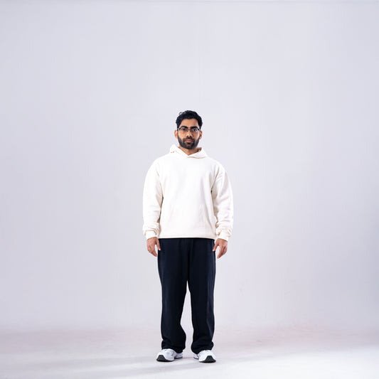 Beige Essentials Hoodie