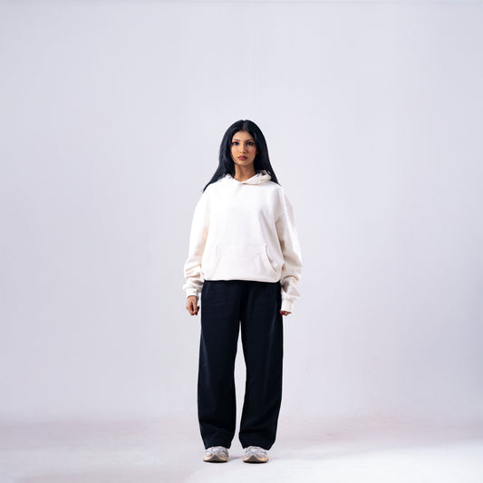 Beige Essentials Hoodie