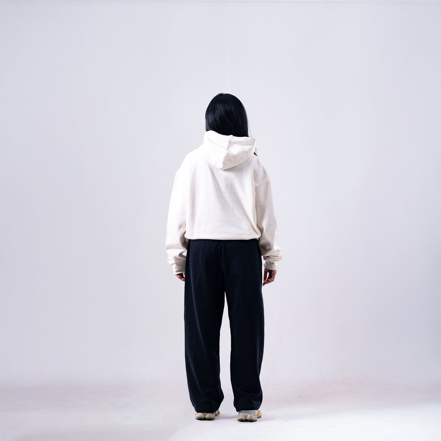 Beige Essentials Hoodie