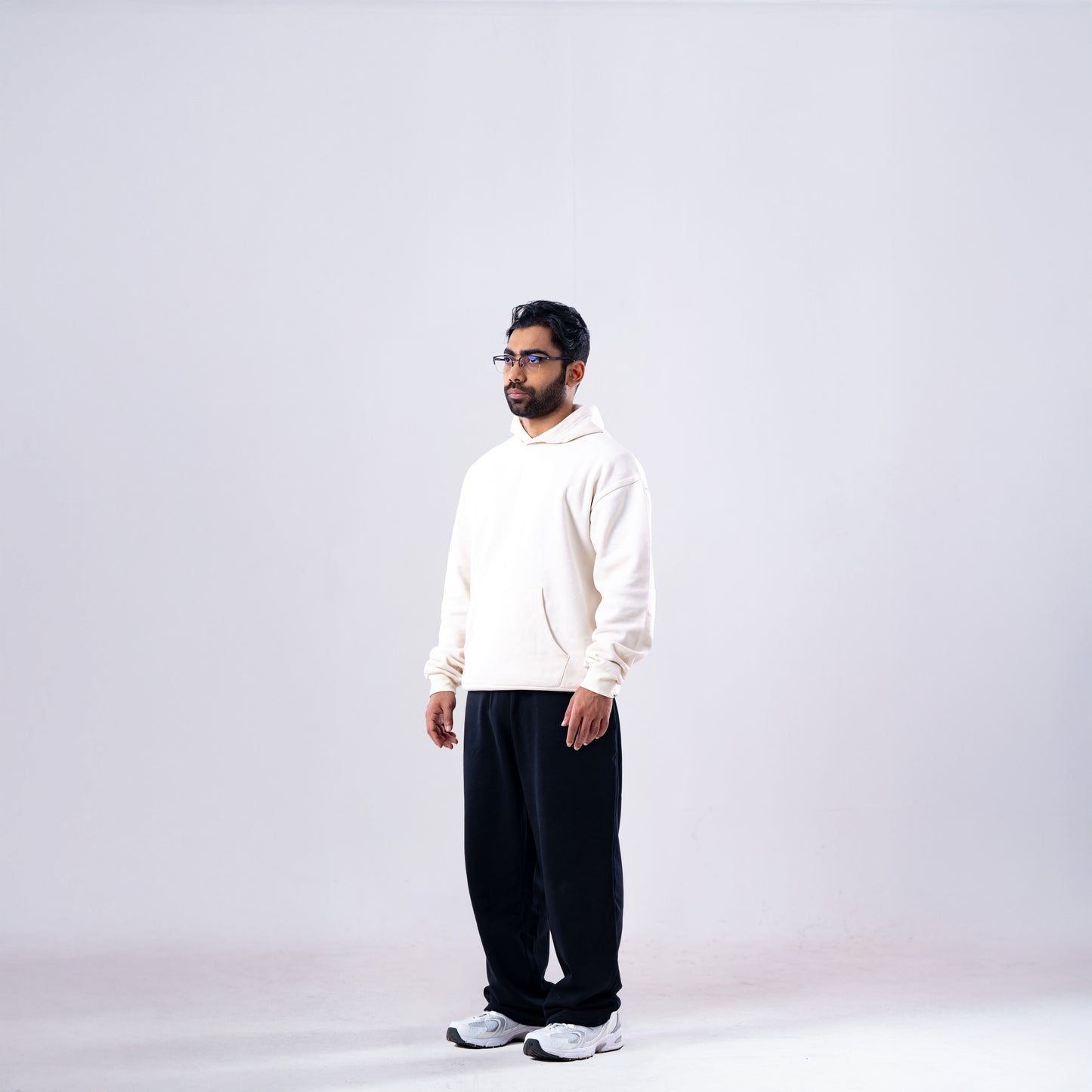 Beige Essentials Hoodie