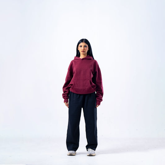 Maroon Essentials Hoodie