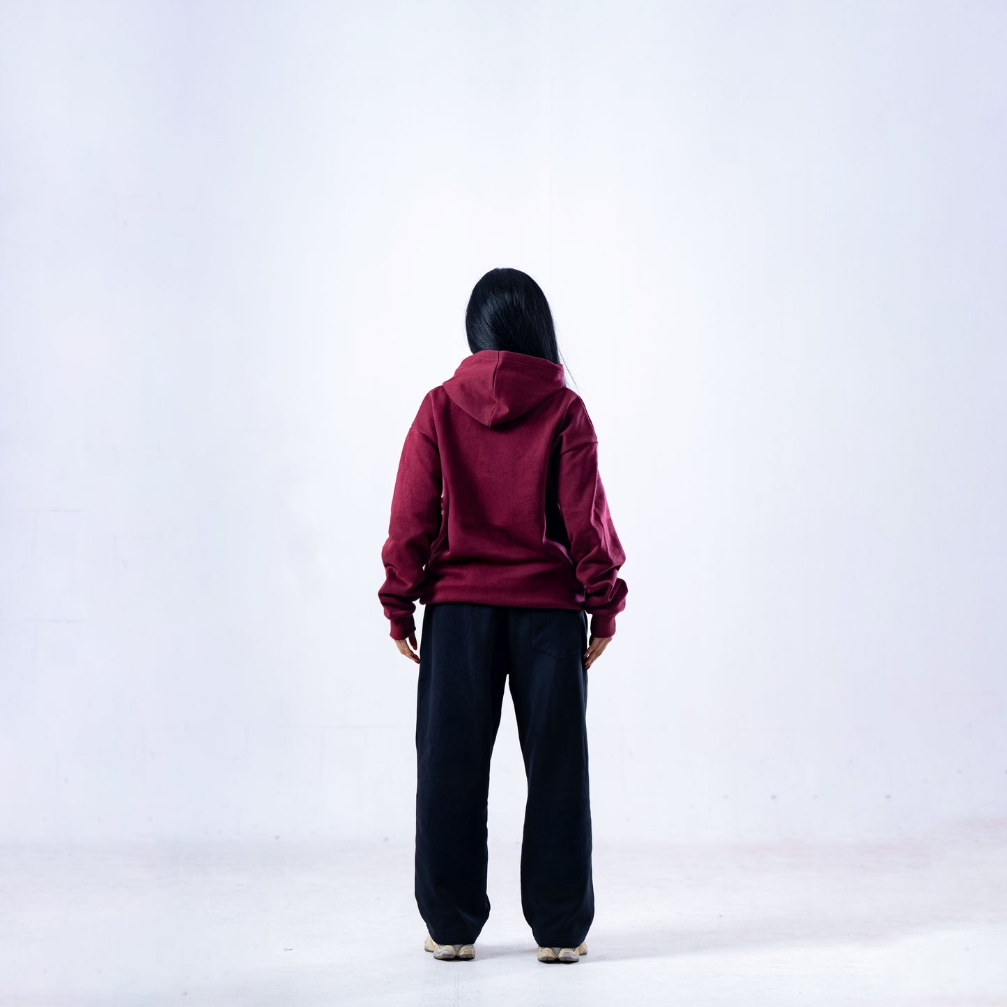 Maroon Essentials Hoodie