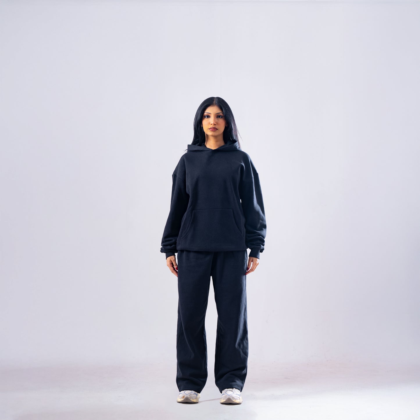 Black Essentials Hoodie