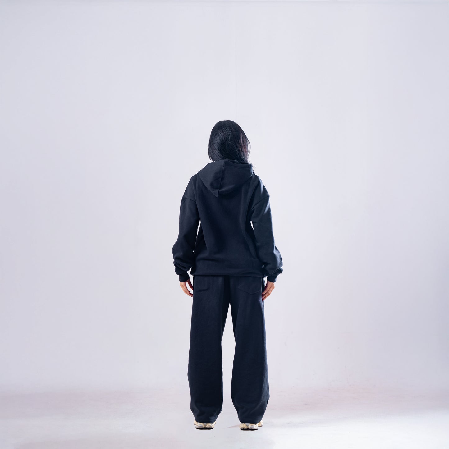 Black Essentials Hoodie